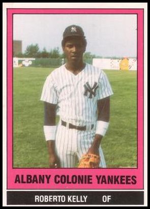 1986 TCMA Albany Colonie Yankees 02 Roberto Kelly